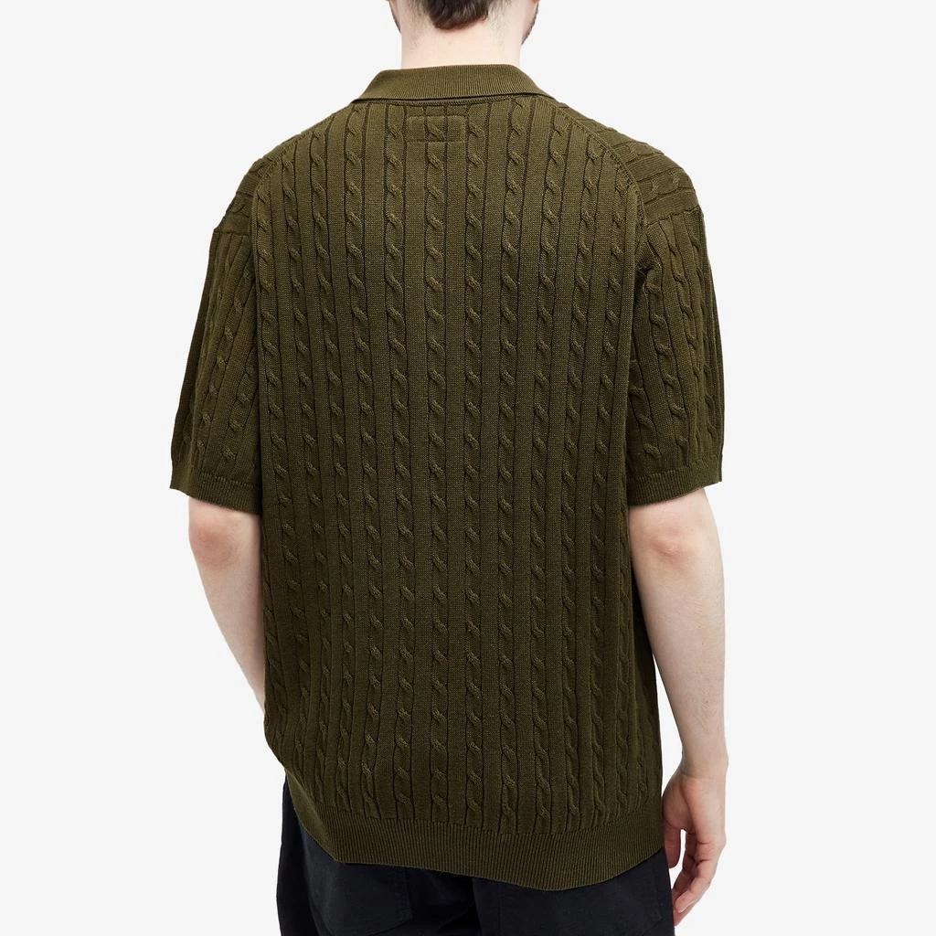 BEAMS PLUS Beams Plus Cable Knit Polo 3