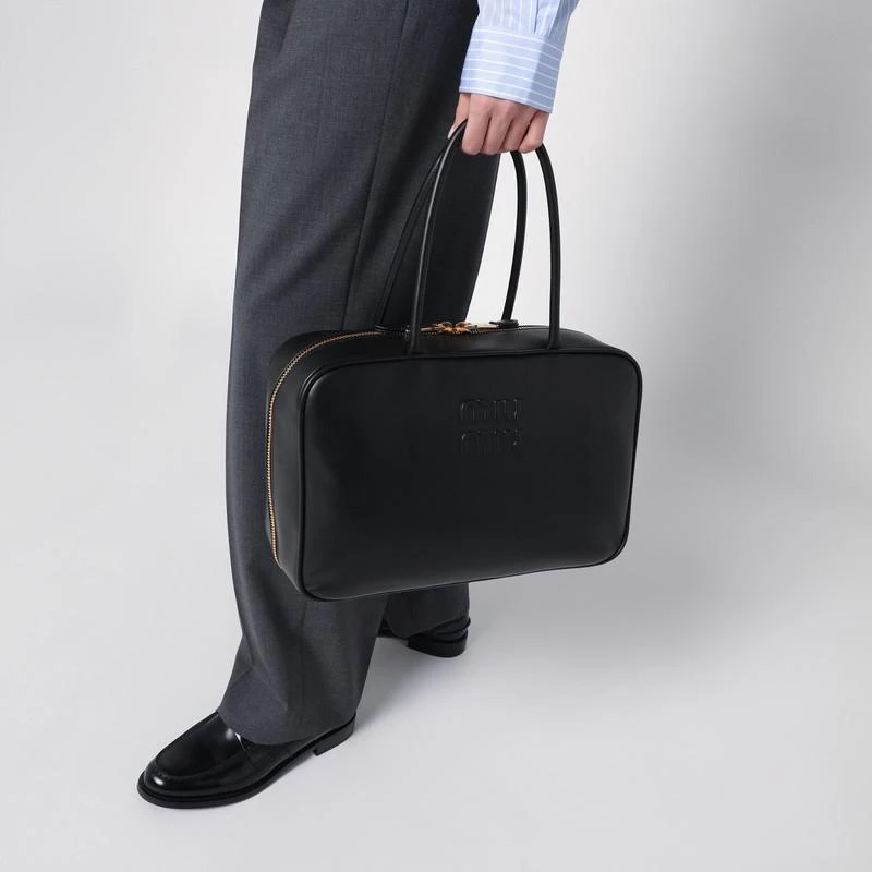 Miu Miu Beau black leather bag 3