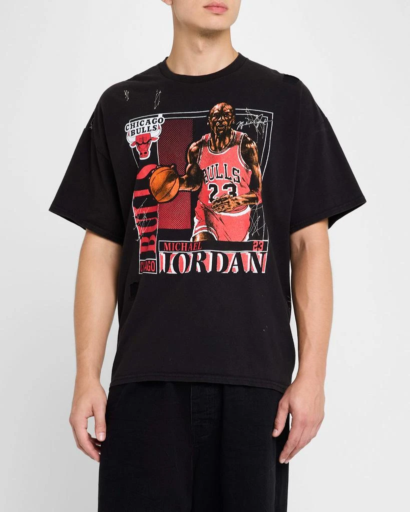 DOMREBEL Men's Michael Jordan Graphic T-Shirt 4