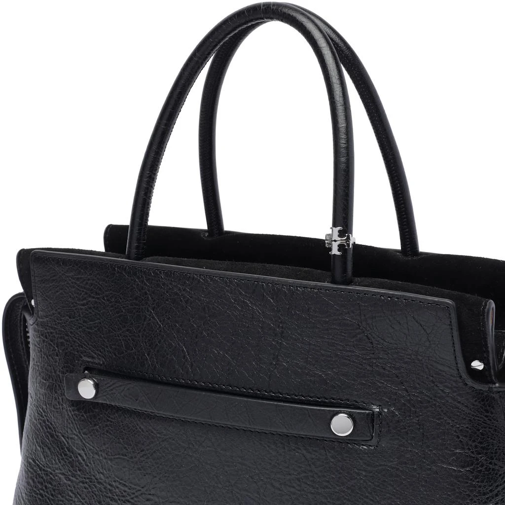 Tory Burch Mercer Distressed Satchel Bag 4