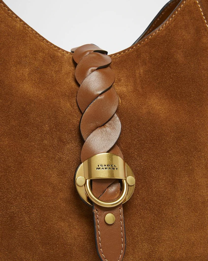 Isabel Marant Altay Woven Suede Hobo Bag 5