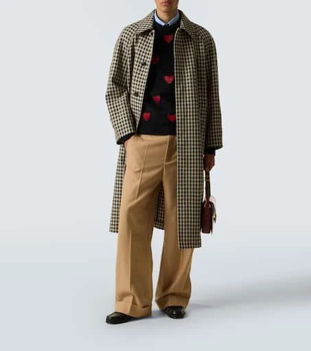 Valentino Lamé jacquard sweater 2