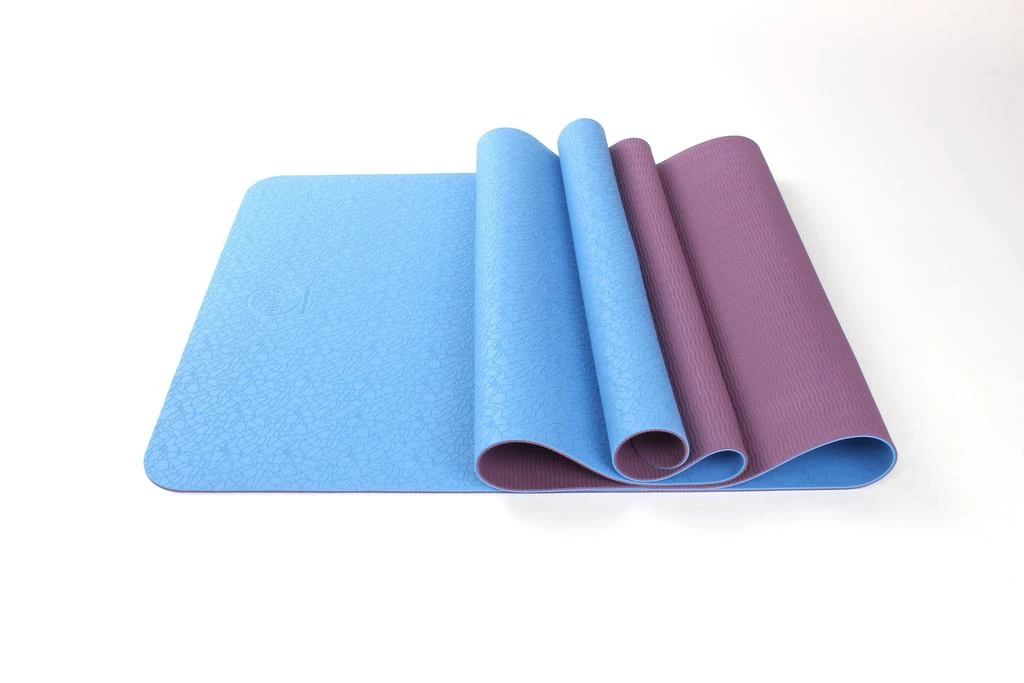 PROXXI Maji Sports 2 Tone TPE Premium Yoga Mat - Blue/Pink 2
