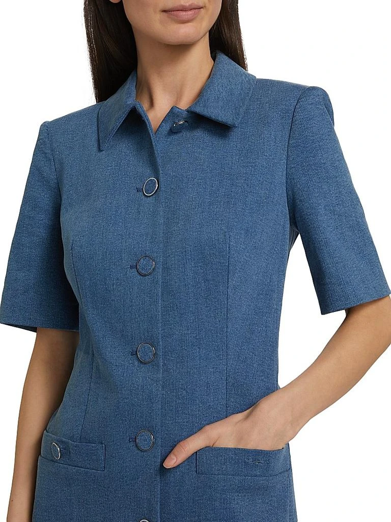 VERONICA BEARD Paige Mini Shirtdress 6