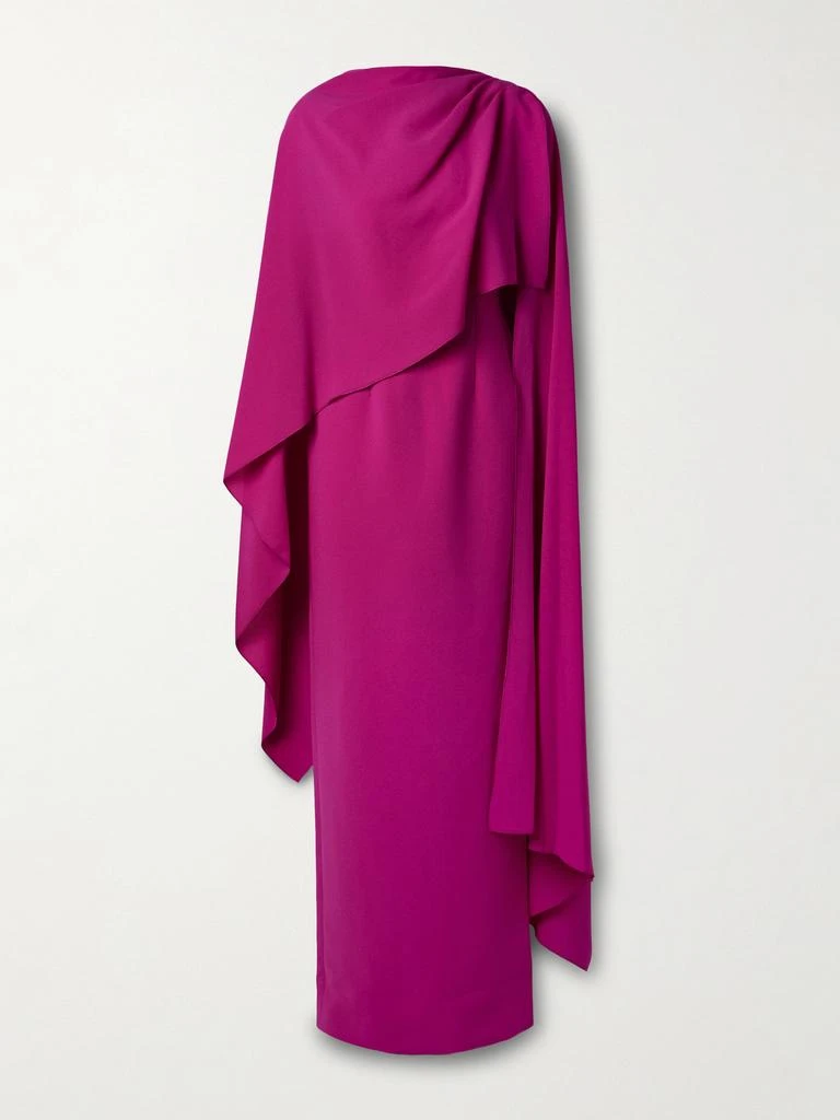 roksanda demetria asymmetric wool jersey dress Demetra Dress main image 1