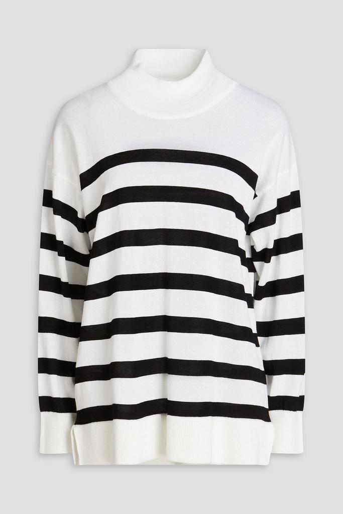 WE NORWEGIANS Hjellestad striped merino wool and cotton-blend sweater