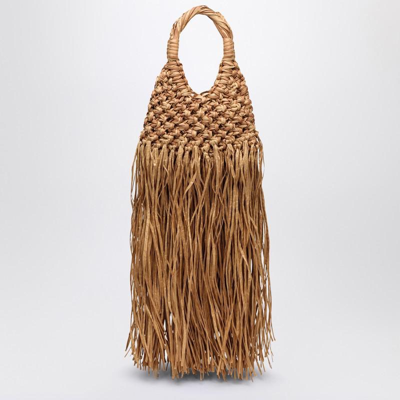 Hibourama Hibourama Natural Fringed Vannifique Bag