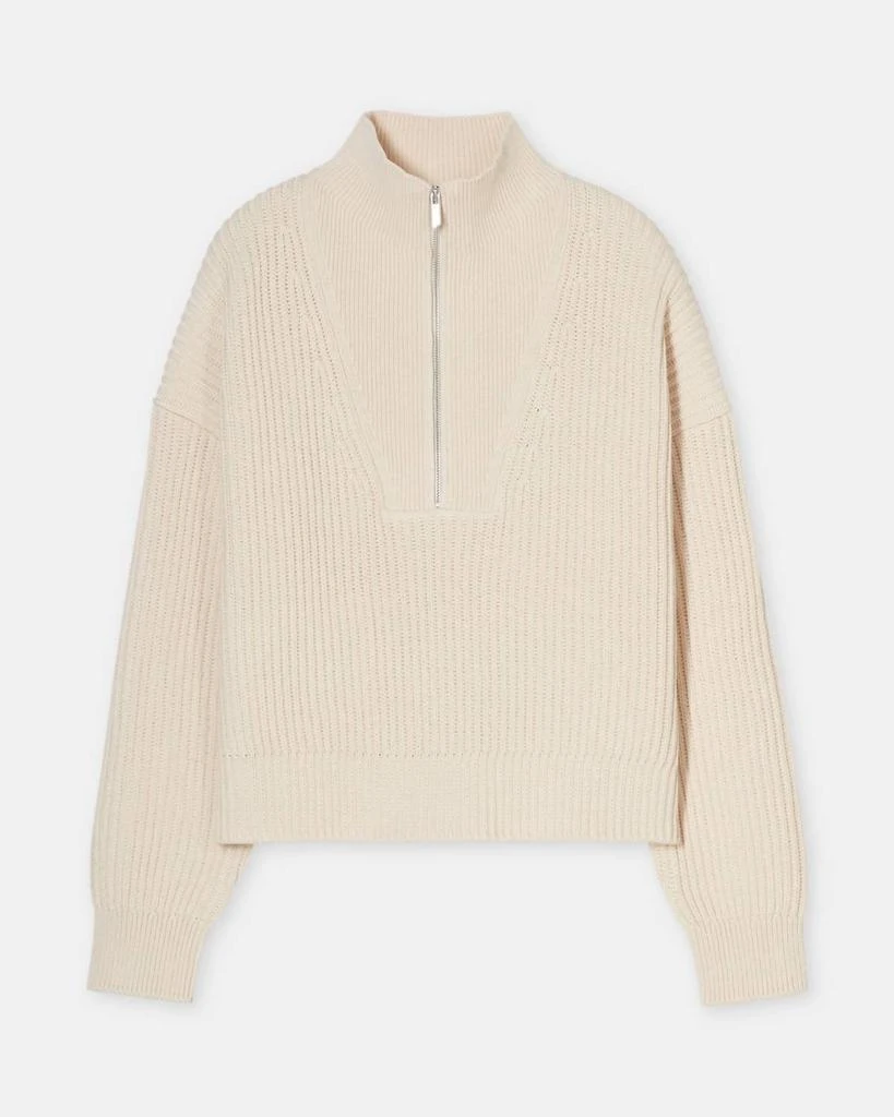 Closed Closed - Organic Cotton Troyer Zip Knit Sweater 3
