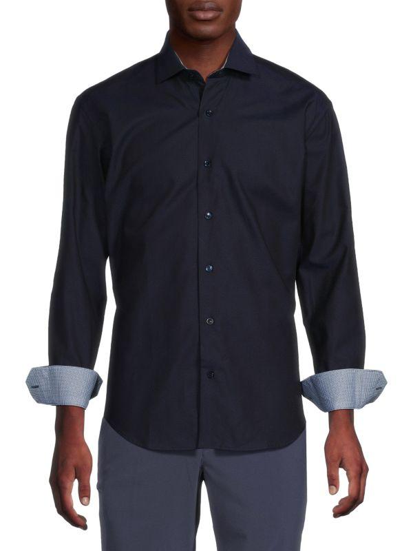 Bertigo Contrast Cuff Sport Shirt