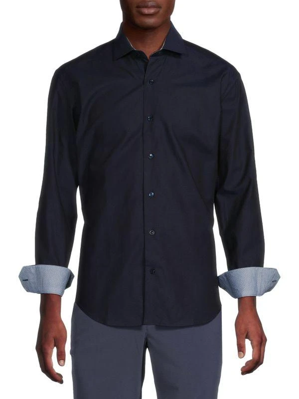 Bertigo Contrast Cuff Sport Shirt 1