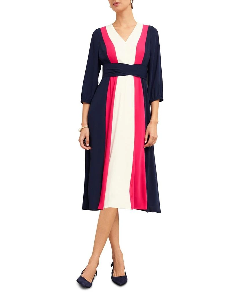 HOBBS LONDON Cora Colorblocked Dress 6