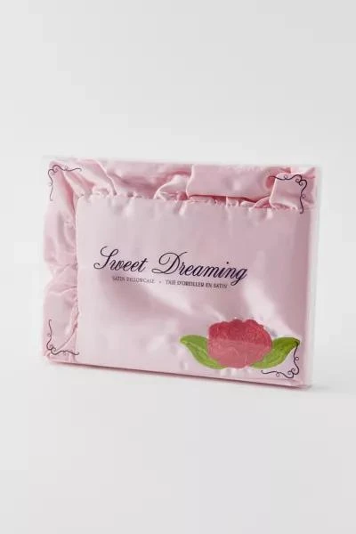 Urban Outfitters UO Rosette Satin Pillow Case 2