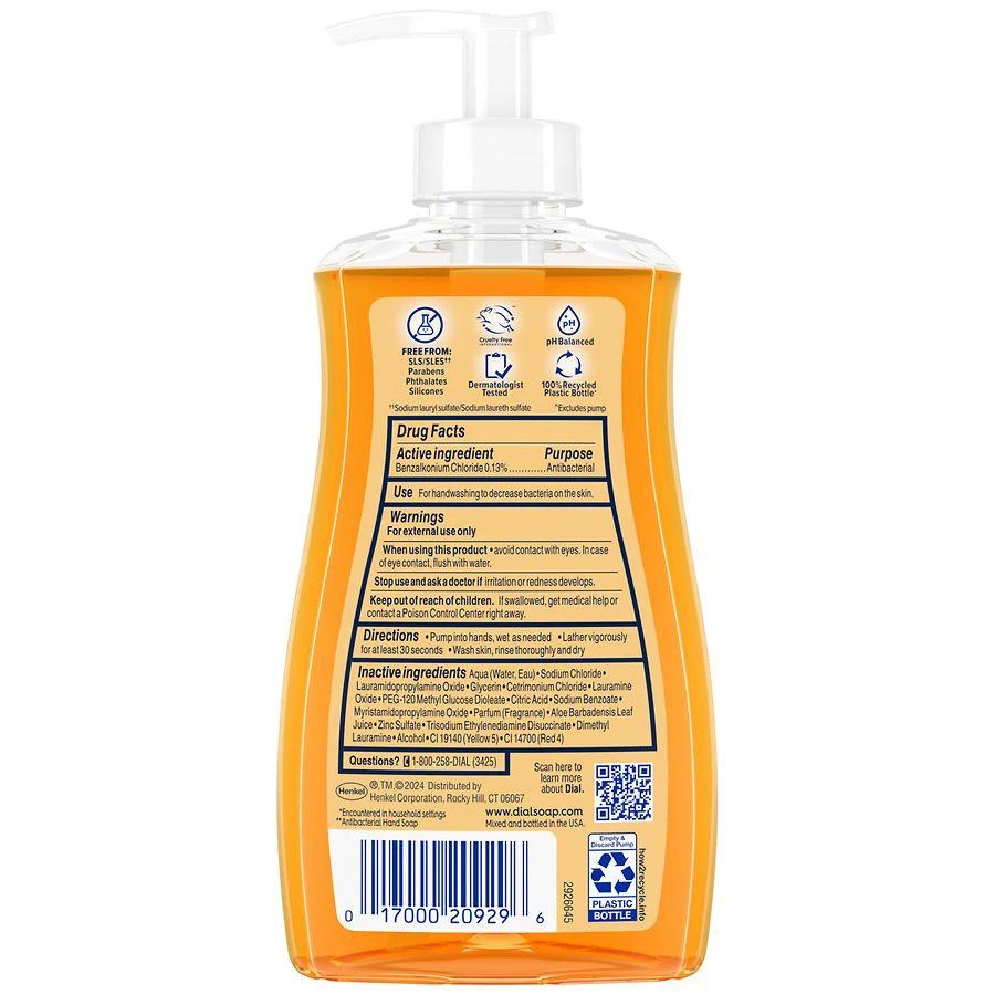 Dial Complete Antibacterial Liquid Hand Soap Gold 2