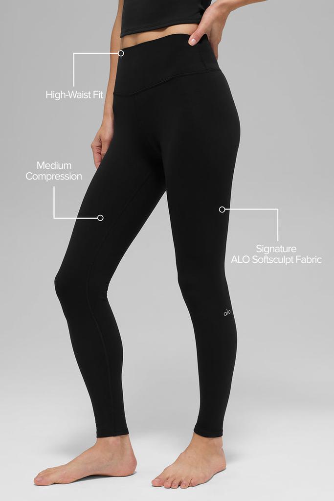 Alo ALO Softsculpt High-Waist Legging - Green Olive