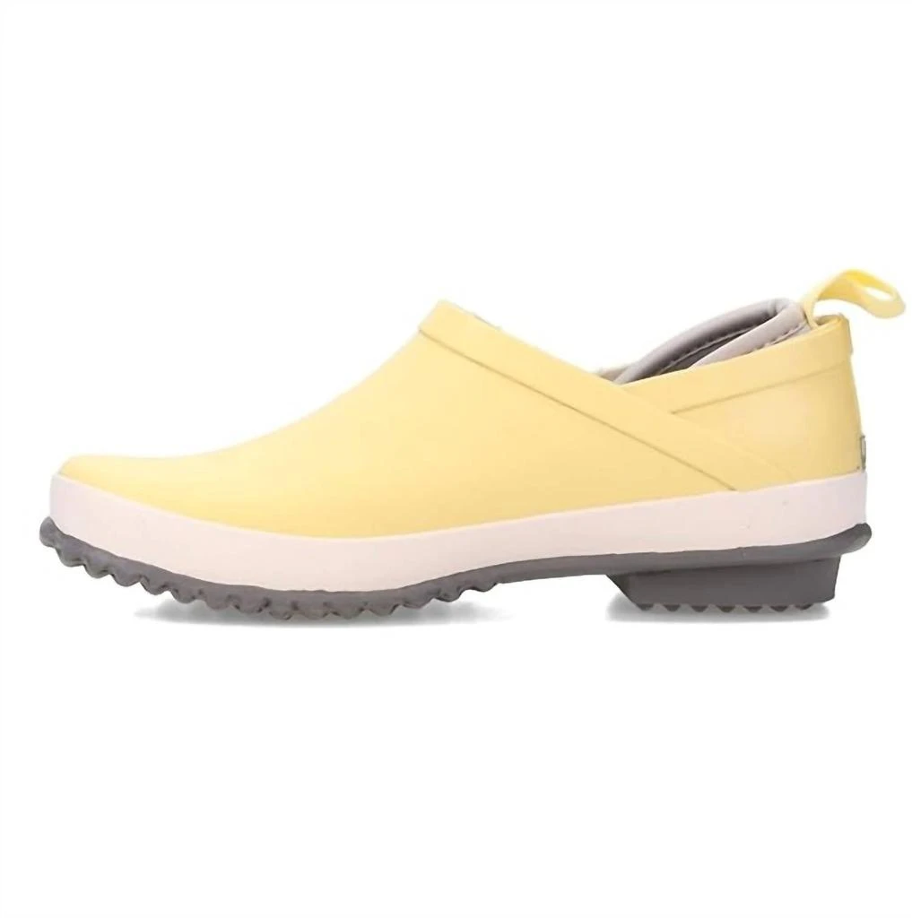 JBU by Jambu Women's Bumblebee Garden Ready Rain Shoes In Yellow/light Grey 2