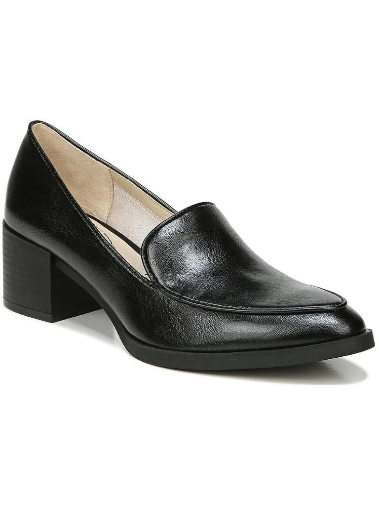 LifeStride Devyn Womens Block Heel Slip On Loafers 6