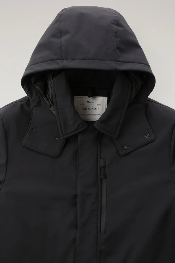 Woolrich Barrow Mac Softshell Coat - Men - Blue 2