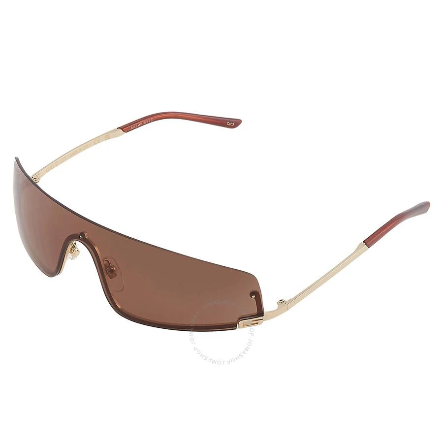 Gucci Brown Shield Unisex Sunglasses GG1561S 002 99 3