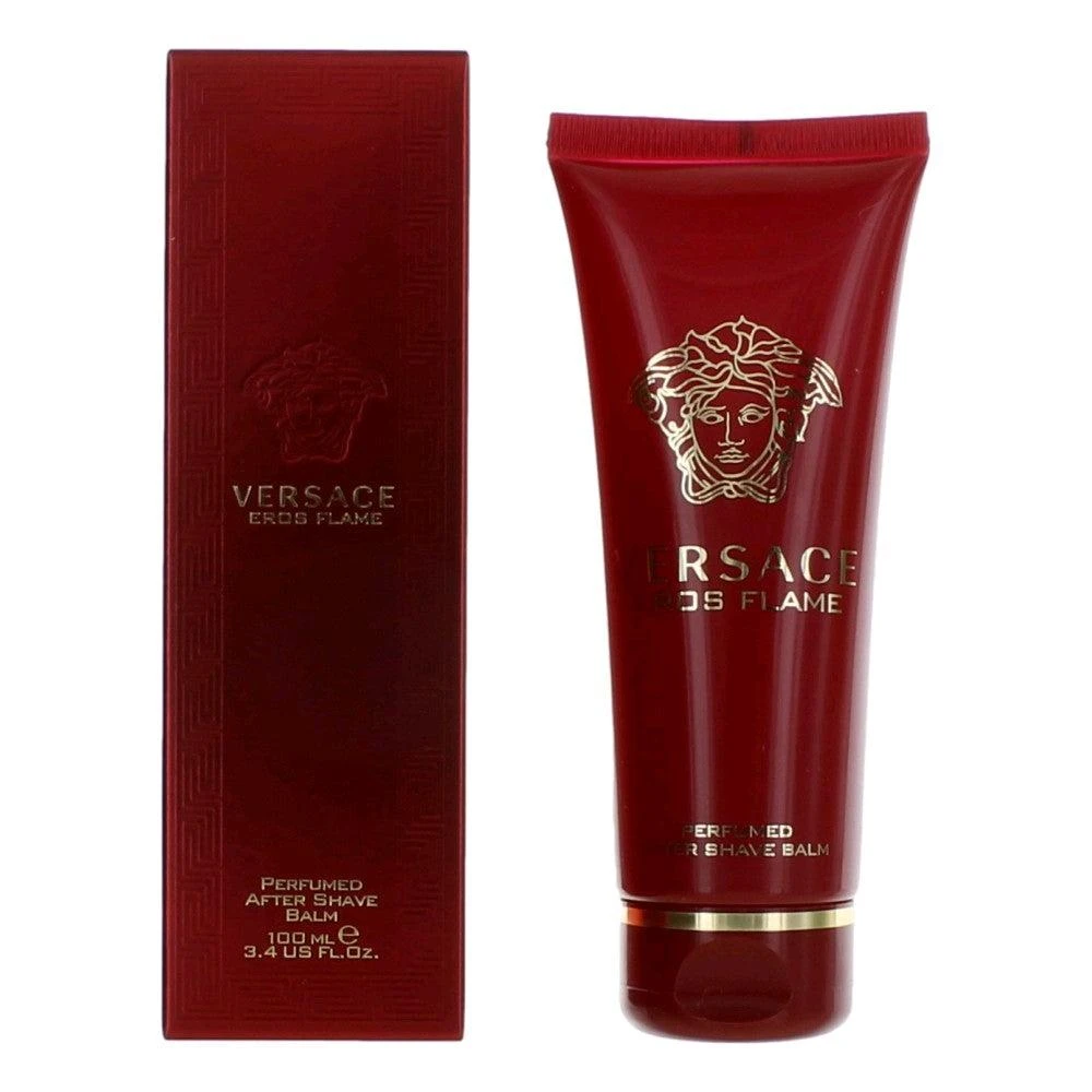 Versace Eros Flame by , 3.4 oz After Shave Balm for Men 1