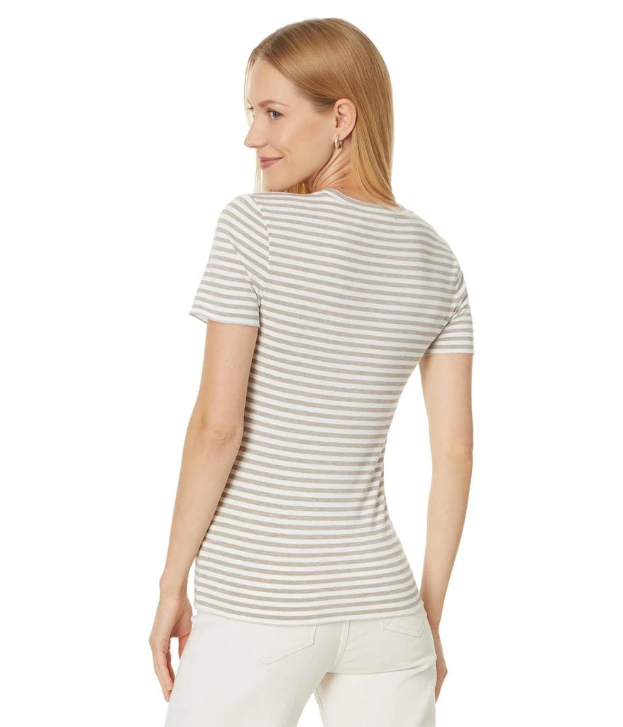 Splendid Bam boo Stripe Quarter Sleeve 2