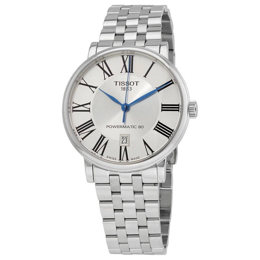 Tissot Carson Powermatic 80 Automatic Silver Dial Men's Watch T122.407.11.033.00 1