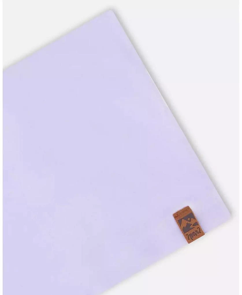 Deux par Deux Girl Stretch Jersey Neck Tube Purple - Toddler|Child 3