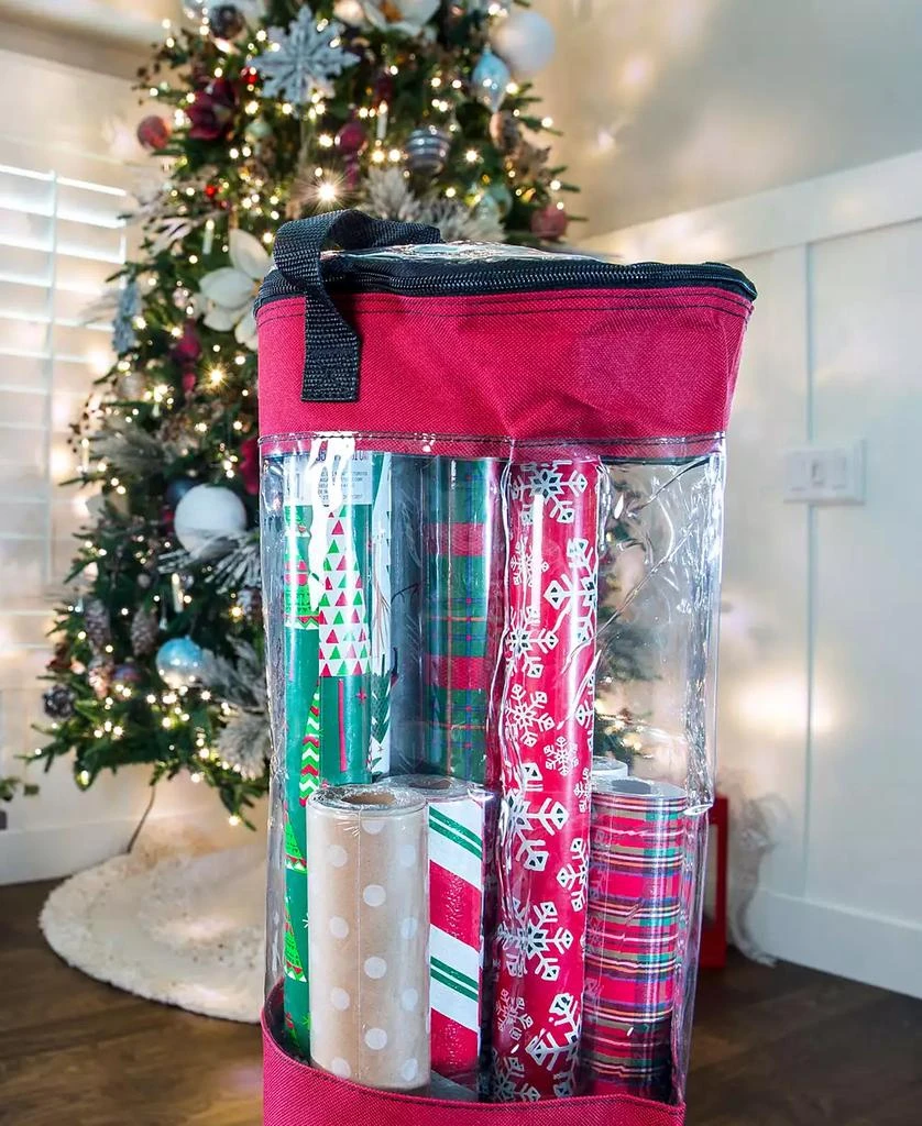 Santa
s Bag Christmas Wrapping Paper Storage Container 4