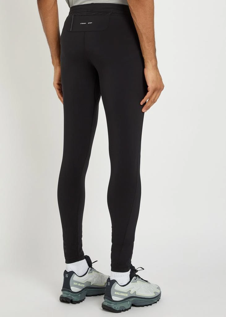 LITERARY SPORT Mare long stretch-polyamide run tights 3