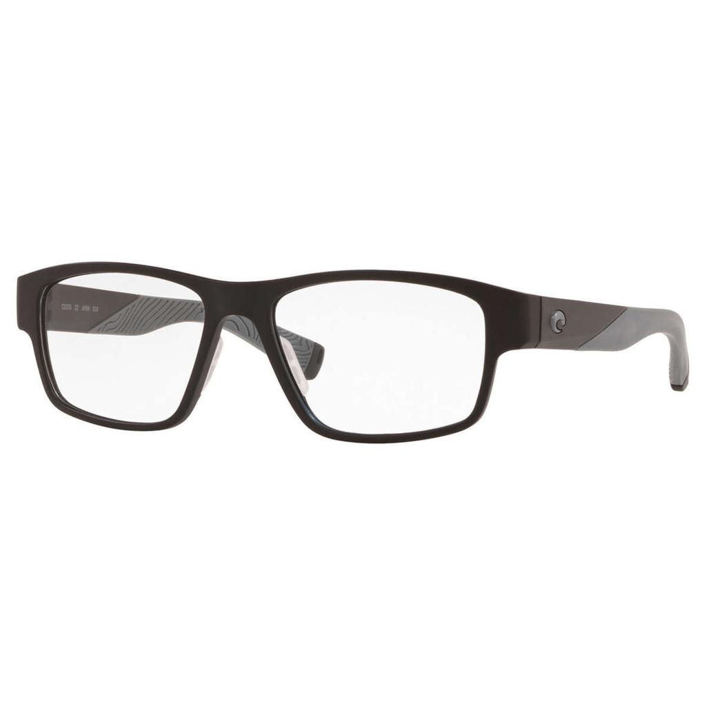 Costa Del Mar Costa del Mar Men's Black Rectangular Opticals