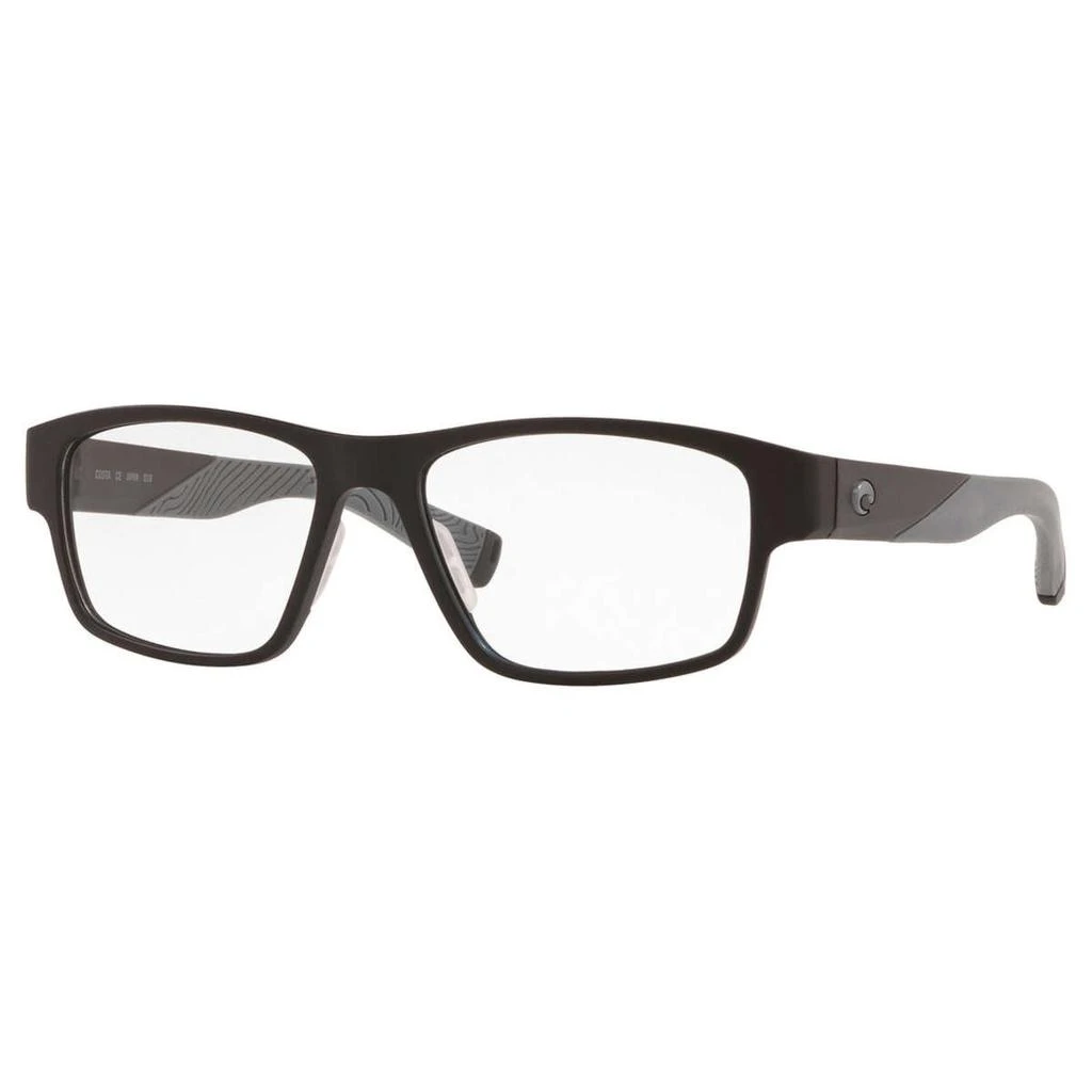 Costa del Mar Costa del Mar Men's Black Rectangular Opticals 1