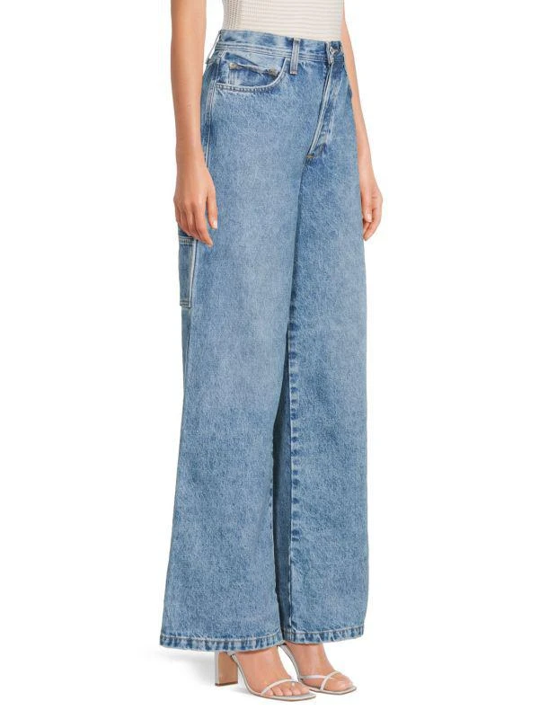 Favorite Daughter The Ollie Baggy Wide Leg Jeans 3