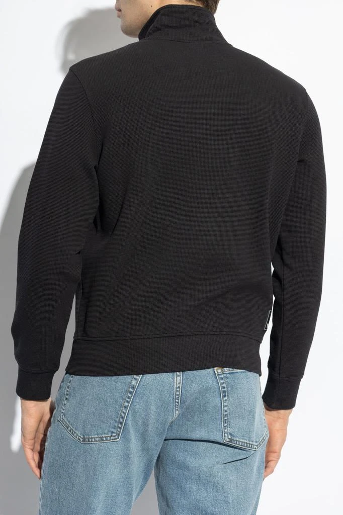 Emporio Armani Emporio Armani Zip-Up High Neck Sweatshirt 4