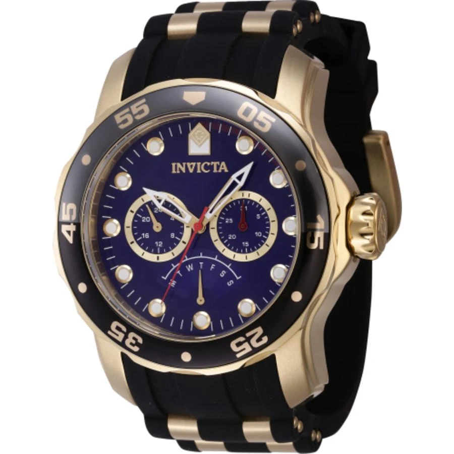 Invicta Pro Diver GMT Retrograde Quartz Blue Dial Men's Watch 46965 1