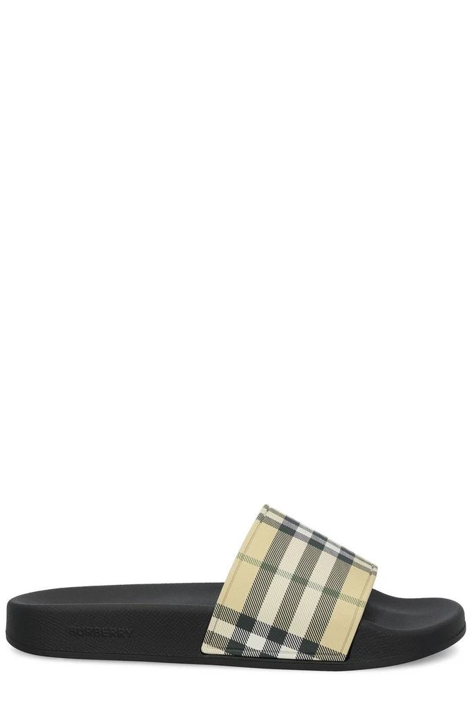 Burberry Burberry Checked Slip-On Slippers 1