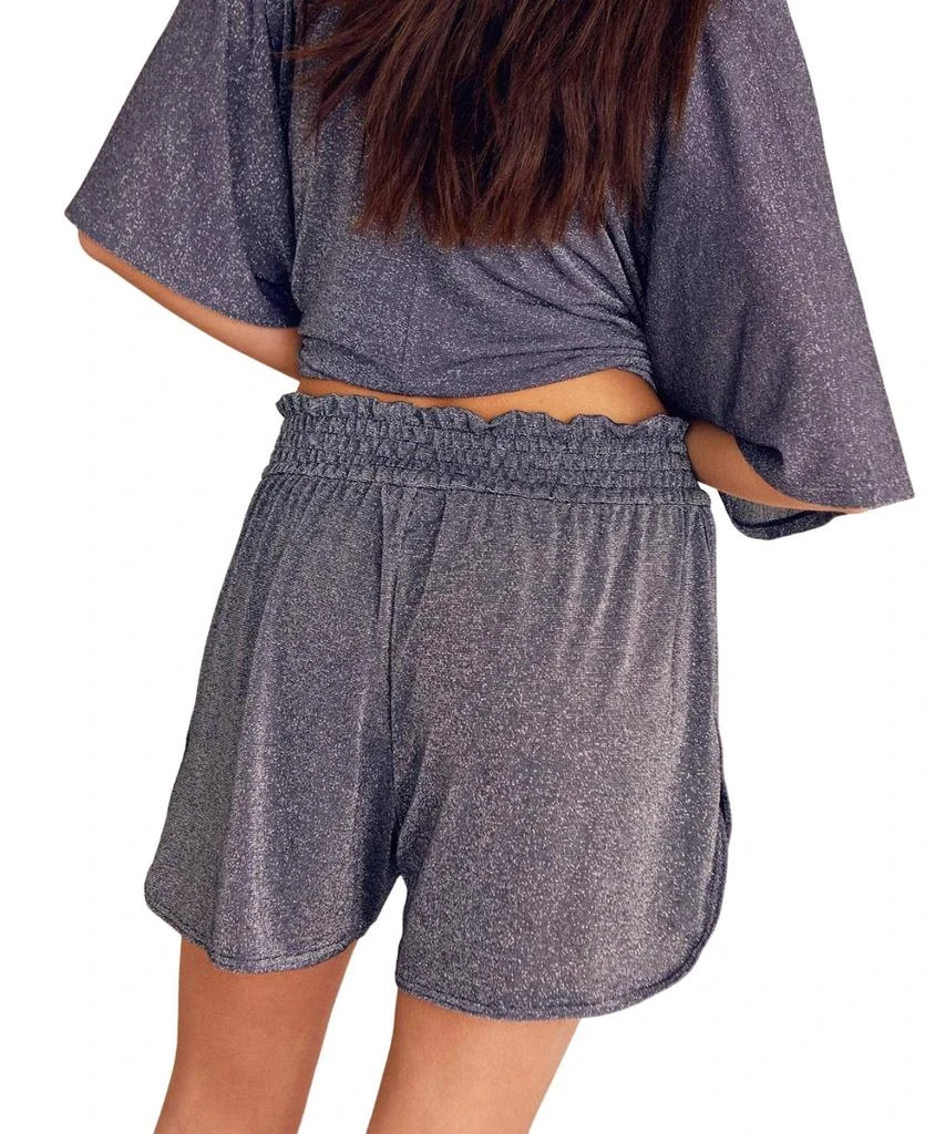 MOMONI Momoni - Lurex Bee Shorts 2