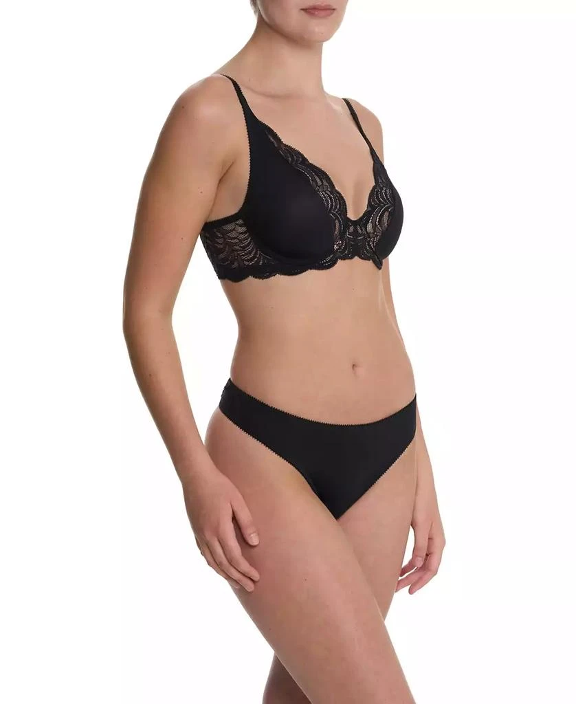 Natori Persuasion Lace Convertible Plunge T-Shirt Bra 2