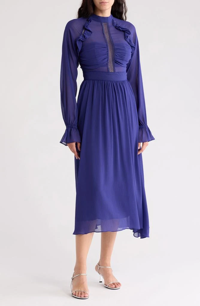 Rachel Parcell Ruffle Long Sleeve Dress 1