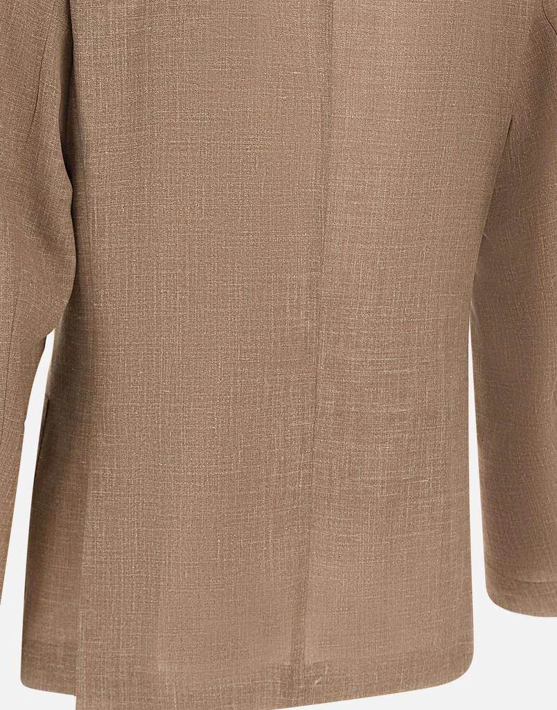 BARBA Wool, silk and linen blazer 4