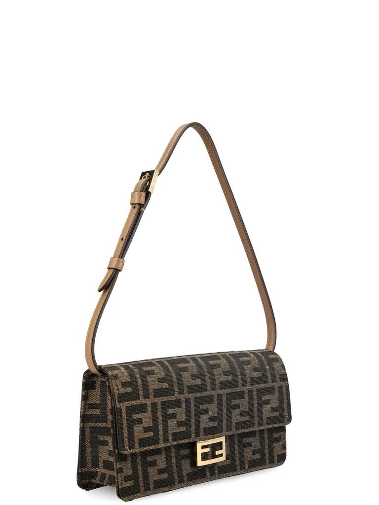 Fendi Fendi Baguette FF Jacquard Chain-Linked Wallet 3