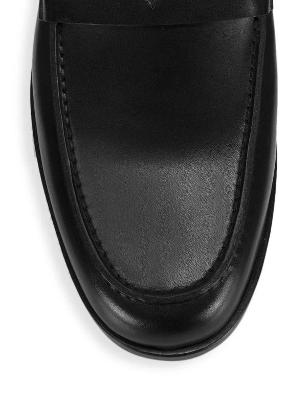 Shop Exclus Bolama Leather Slip-On Loafers on Sale at  display picture 1