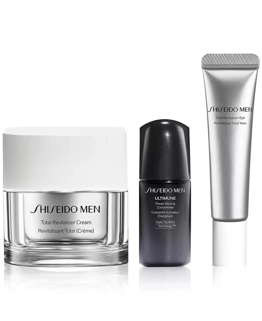 Shiseido 3-Pc. Men's Total Revitalizer Face & Eye Cream Set 2