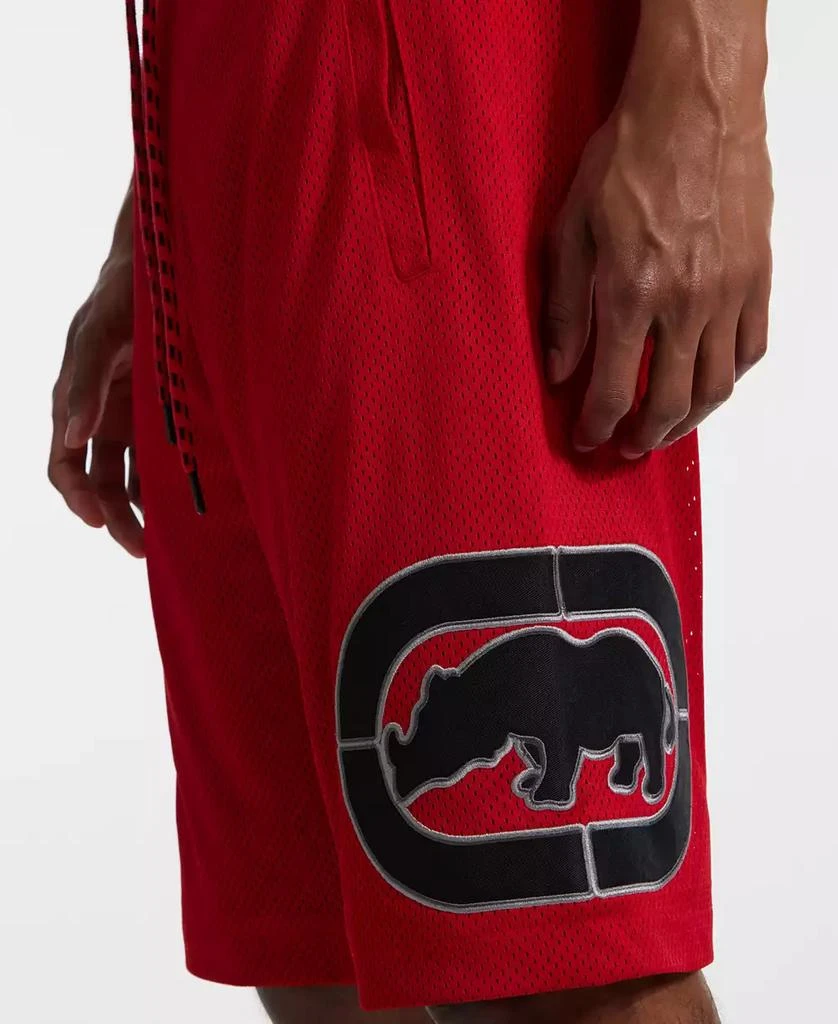 Ecko Unltd Men's Touch Base Birdseye Mesh Shorts 4