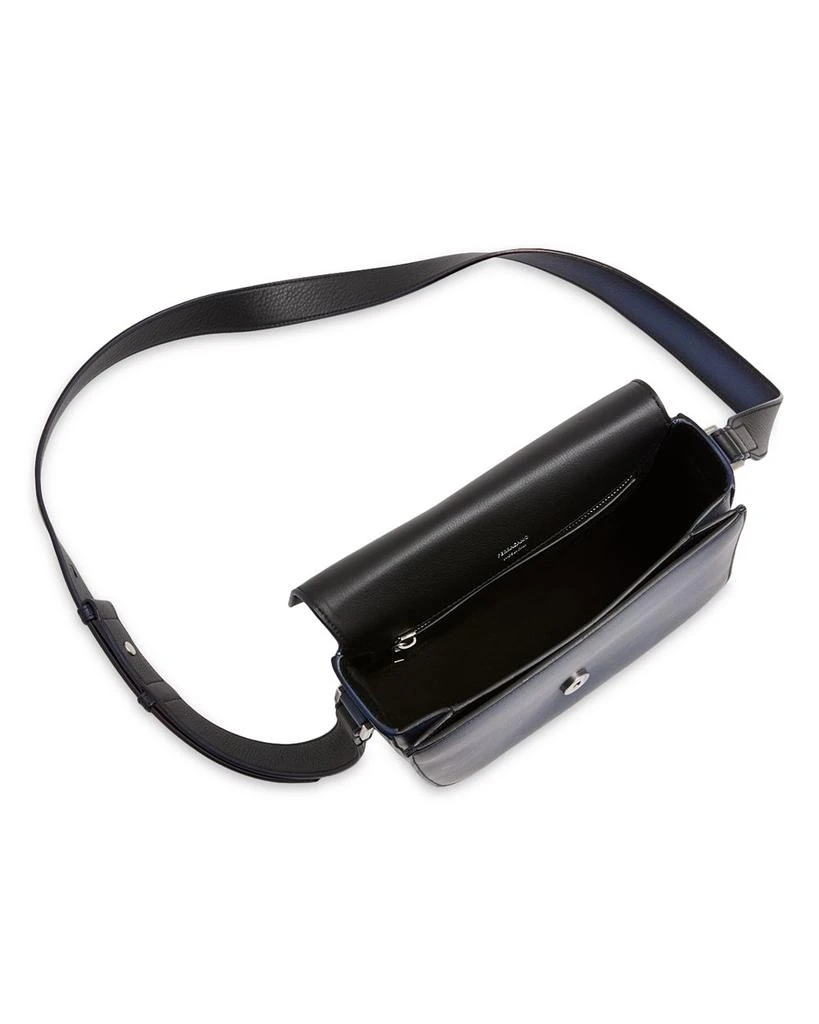 Salvatore Ferragamo Fiamma Leather Crossbody Bag 2