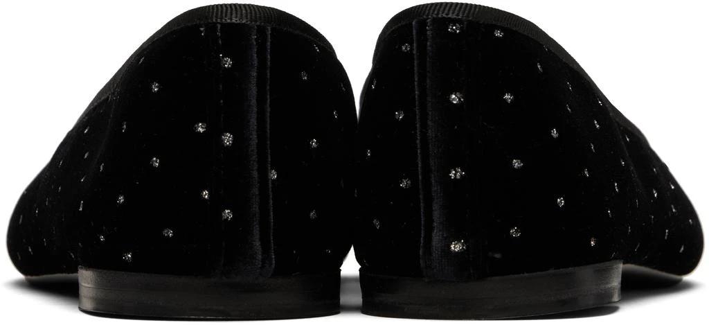 Repetto Black Lilouh Almond-Toe Ballerina Flats 2