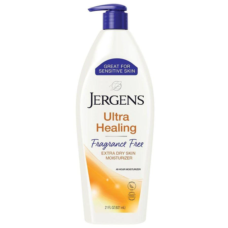 Jergens Ultra Healing Hand And Body Lotion Dry Skin Moisturizer Unscented 1