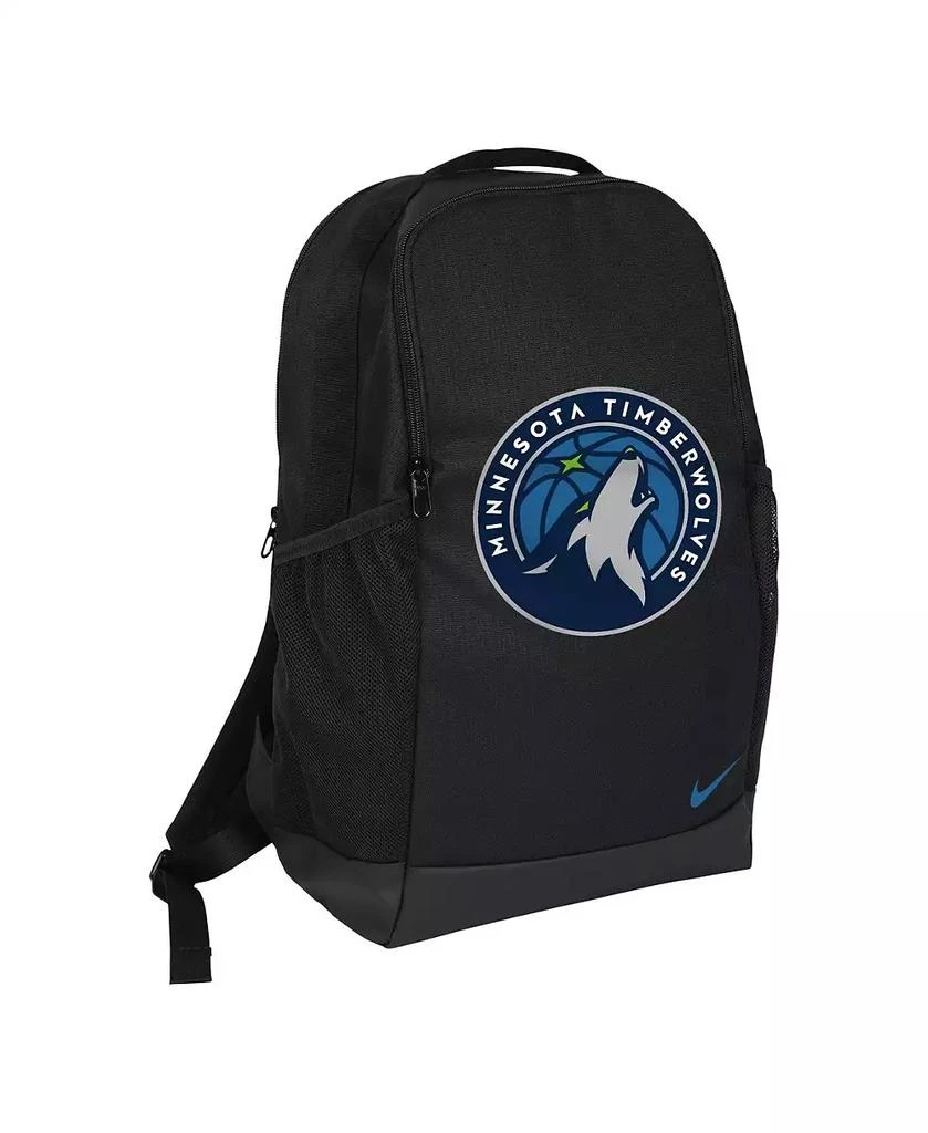 NIKE Black Minnesota Timberwolves Brasilia Backpack 3