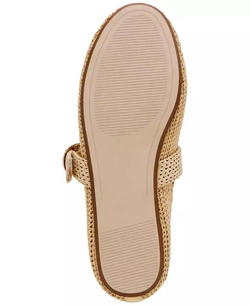 Steve Madden Women's Alara Raffia Mary Jane Flats 5