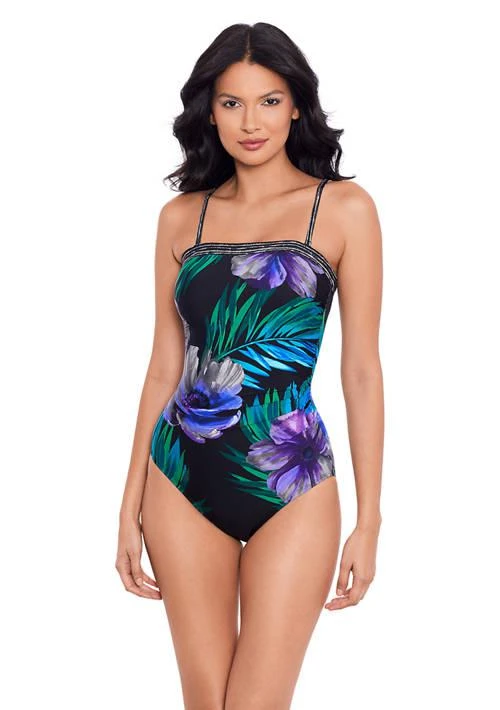 Miraclesuit Floral Aura Avanti One Piece Swimsuit 1