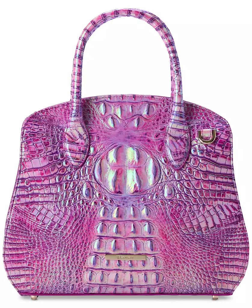 Brahmin Rosetta Melbourne Medium Leather Satchel 3