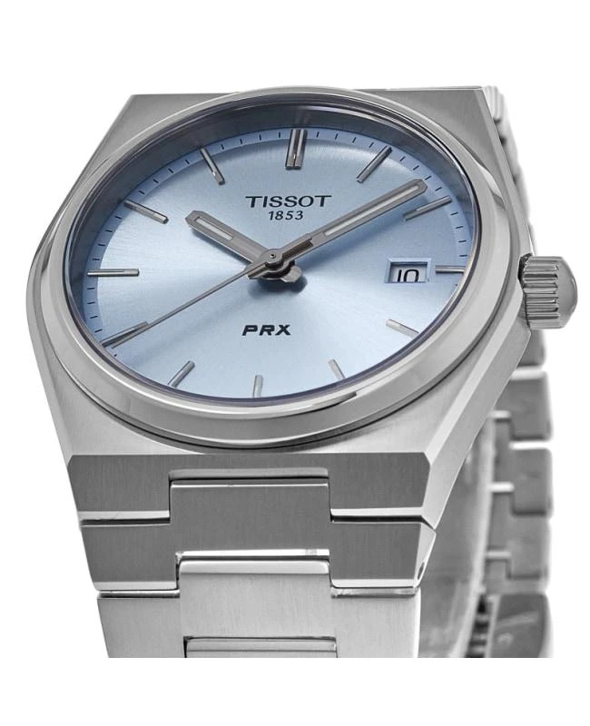 Tissot Tissot PRX Quartz Light Blue Dial Steel Unisex Watch T137.210.11.351.00 3